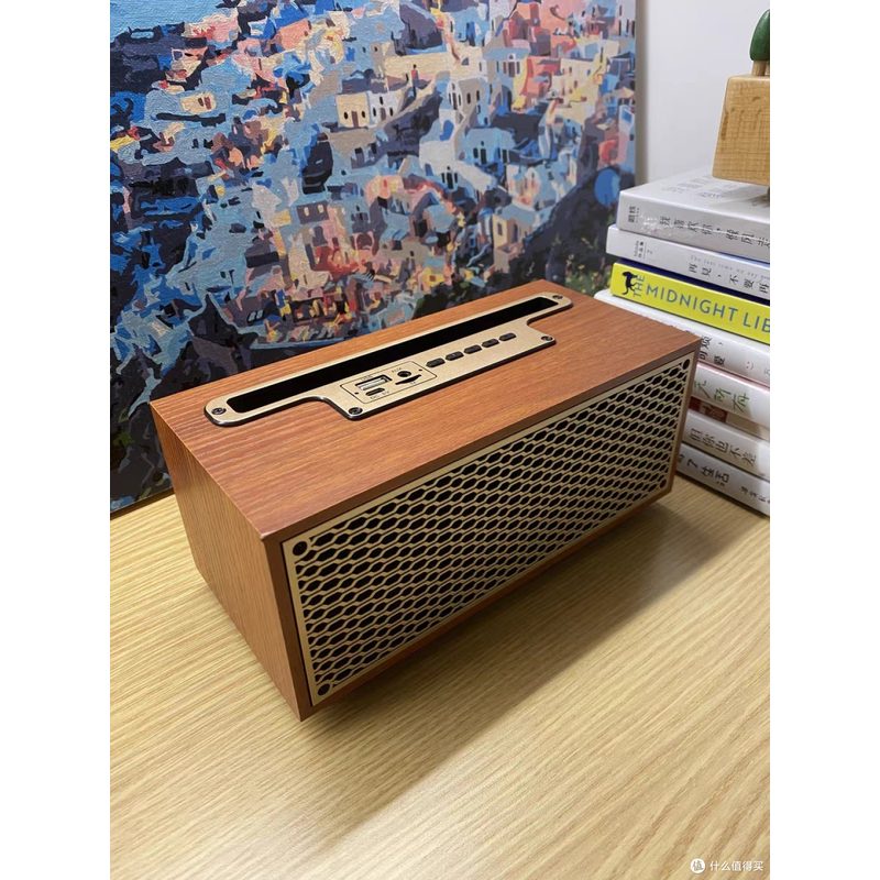 新科DZ-004复古音响迷你无线蓝牙音箱高音质低音炮户外音响露营