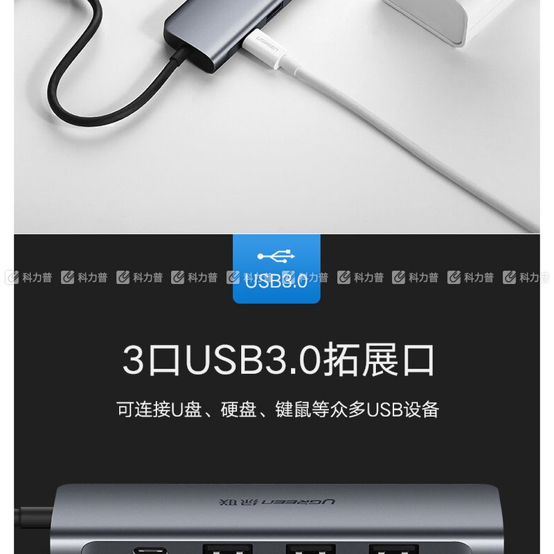 [电子产品] 电脑外设办公赏 高分屏连接专场